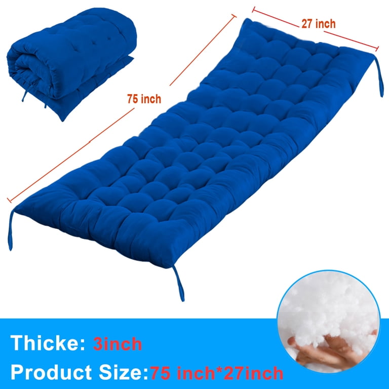 Camkey 75" x 27" Camping Cot Mattress Pad photo 2