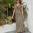 thumbnail image 6 of Oak Tree Bark (Seamless Texture) Sleeveless Dress Summer Women Clothes Dress for Pregnant Women Dresses, 6 of 9