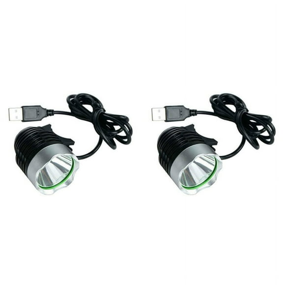 2X USB UV Curing Light, 10W Portable Ultraviolet Glue Curing Light Lamp, for Mobile Phone Repair,2 x Ultraviolet Light,black