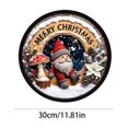 thumbnail image 3 of Christmas Lighted Hanging Sign, Battery‑Operated LED Wall Ornament with Hooks, Illuminated Xmas Decor for Front Door, Porch, Entryway Home Decoration, 3 of 7