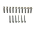thumbnail image 3 of ICT Billet INTAKE MANIFOLD FLANGE BOLT KIT COMPATIBLE WITH BIG BLOCK FORD BBF 429 460 HEX HEAD 55168, 3 of 6