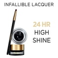 thumbnail image 2 of Delineador de ojos L'Oréal Paris Infallible Lacquer Blackest Black, 2 of 5