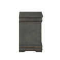 thumbnail image 6 of ACME Louis Philippe Nightstand in Dark Gray, 6 of 8
