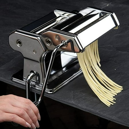 

Pasta Maker Machine Hand Crank - Cutter Noodle Best for Noodles Spaghetti Dough Making