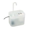 thumbnail image 2 of Automatic Circulating Water Bird Shower Bath Box with Filter Screen, Transparent Observation Window, Shallow Safe Tub for Small Birds and Parrots, Green and White, 2 of 6