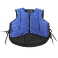 thumbnail image 1 of Kids Equestrian  Vest, Blue Equestrian Protective Vest Shock Absorption Comfortable With Kids For Horse Riding Training For All Seasons CS,CM,CL, 1 of 8