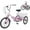 Light Pink, variant on MOONCOOL Adult Tricycle 7 Speed, Three Wheel Bikes for Seniors, Adults, Teenagers, 20/24/26-Inch Wheels, Cargo Basket, Multiple Colors