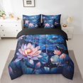 thumbnail image 2 of Erosebridal Literie Libellule Rêveuse Taille Simple, Lit Botanique Marguerite en Sac Taille Simple, Enfants Ados, Réversible 7 Pcs, 2 of 5