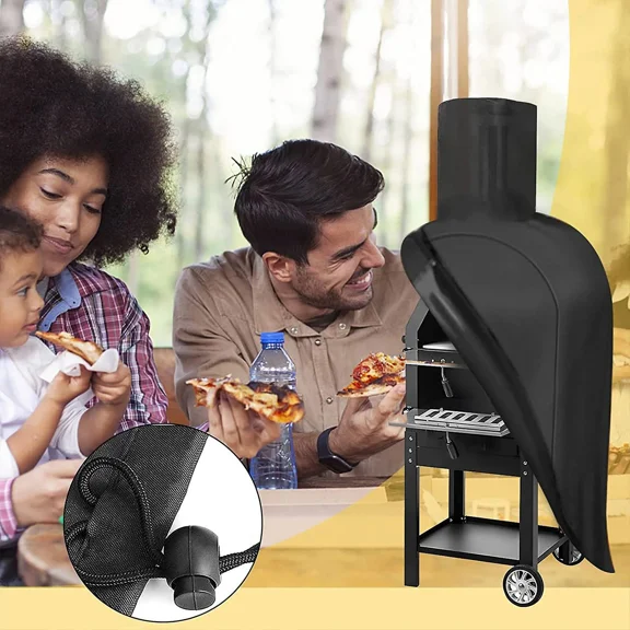 Pizza Oven Dustproof Cover Outdoor Patio Pizza Baking Oven Cover For Home Kitchen Dining Room