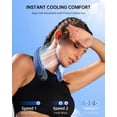 thumbnail image 3 of Ventilador de cuello portátil FrSara recargable con batería de 4000 mAh, 3 of 7