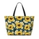 thumbnail image 2 of Easygdp Sunflowers Bolsa de Viaje de Playa de Gran Capacidad, Bolsa Tote Perfecta para la Playa, Escapadas de Fin de Semana y Viajes, 2 of 7