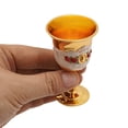 thumbnail image 6 of 8PCS Wine Goblet, Zinc Alloy Goblet, European Retro Goblet Set of 8 for Weddings, Dinner Parties,Everyday Fun Parties and More, 6 of 14