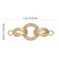thumbnail image 2 of 3pcs Necklace Clasp Hook Craft Bracelet Jewelry Making Pendant Connectors, 2 of 9