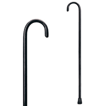 Carex Round Handle Wooden Walking Cane for All Occasions, Walnut, 250 lb Weight Capacity