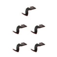 thumbnail image 3 of QualitChoice Vehicle Seat Back Hanger Universal Leather Hooks Hanging Bag Jacket Pouch Storage Holder Automobile Interior Spare 1Pc Black Red Line 5Set, 3 of 6