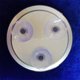 thumbnail image 3 of (White, 150 mm) 20x magnifying make-up mirror with suction cups, portable bathroom shower mirror for detailed make-up and skin care up close, Make-up, 3 of 5