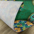 thumbnail image 5 of Ambesonne Retro Place Mats Set of 4, Oriental Hippie Motif, Standard Size, Multicolor, 5 of 6