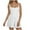 White, variant on biudgviw Workout Rompers for Women Spaghetti Strap Square Neck Athletic Tennis Jumpsuits One Piece Flowy Summer Outfits