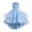 Blue, variant on LIJCC Girls Sleeveless Dress Piano Concert Sequin Dress Kids Girls Star Decoration Dress Wedding Pageant Long Tail Dresses with Bow-Knot Lace Party Grown Outfit