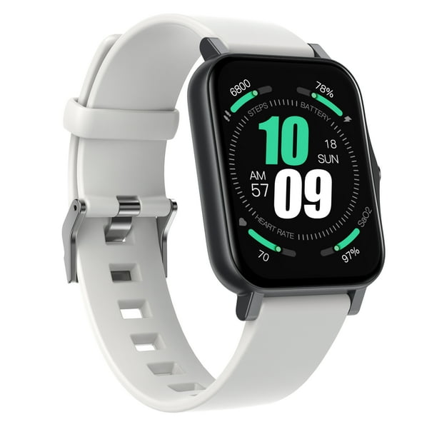 Reloj inteligente ultrafino de pantalla completa de 1,7 pulgadas, reloj inteligente a prueba de agua, reloj de seguimiento de actividad física deportiva con salud, ejercicio, monitoreo del sueño, función de conteo de pasos Ormromra LRWJ524-5