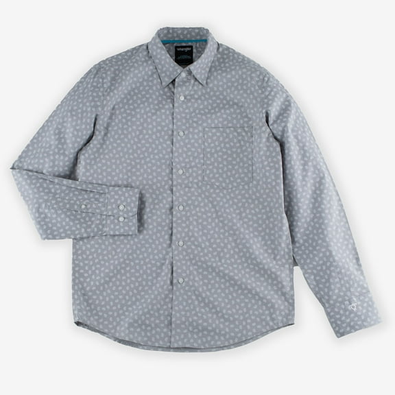 Wrangler Cody Johnson Gray Print - Mens Shirt  - 112359681