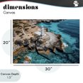 thumbnail image 4 of Stupell Industries Traditional Mediterranean Lighthouse Overlook Canvas Art, 30 x 20, by Don Schwartz, 4 of 8