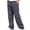 Dark Gray, variant on Mens Elastic Waist Pants Sevevn Full Elastic Waist Slant Pockets Side Pockets Straight Leg Relaxed Fit Cotton Woven Trousers for Casual Lounge Daily Wear