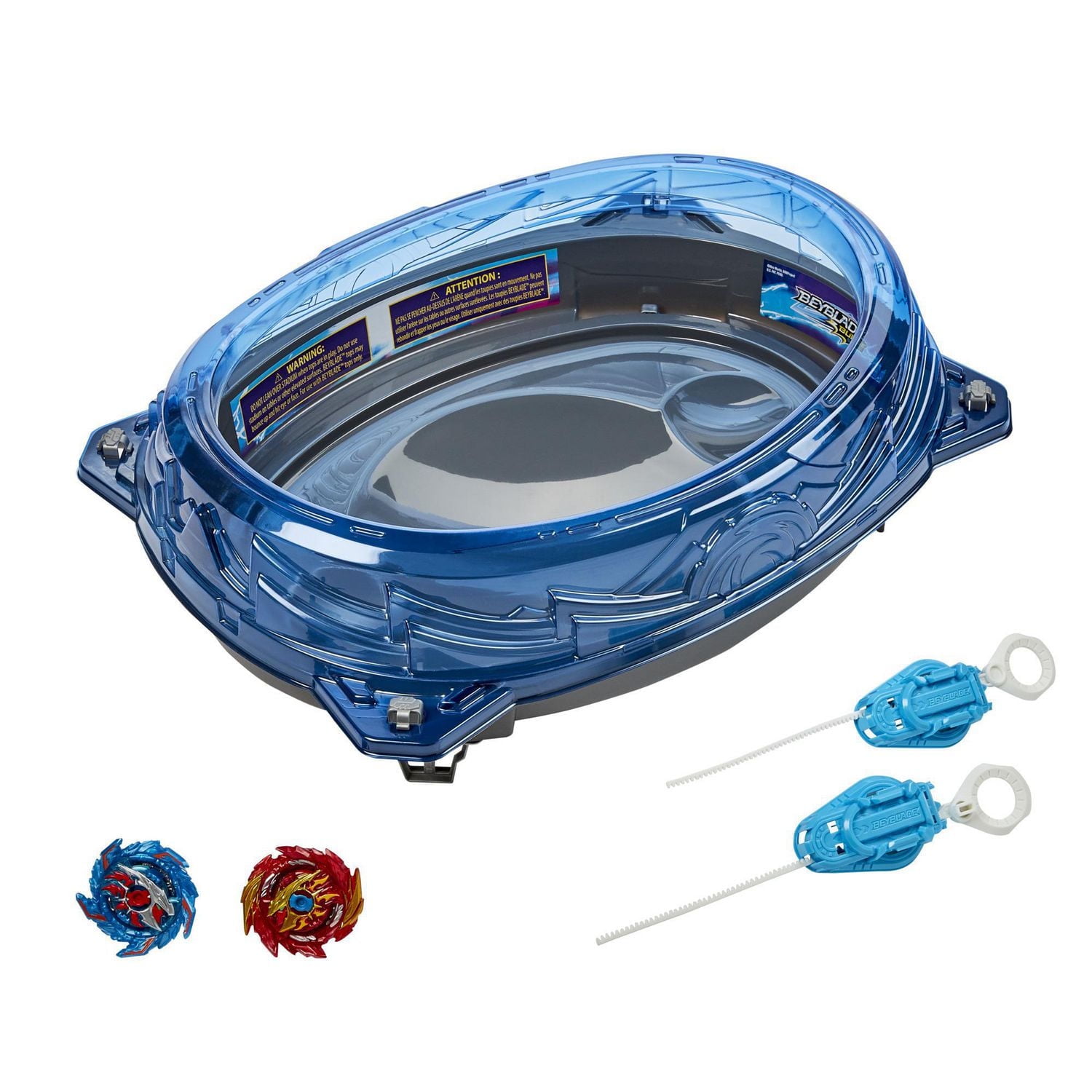 Beyblade Burst Surge Speedstorm Volt Knockout Battle Set – Complete Battle Game Set with Beystadium, 2 Battling Top Toys and 2 Launchers