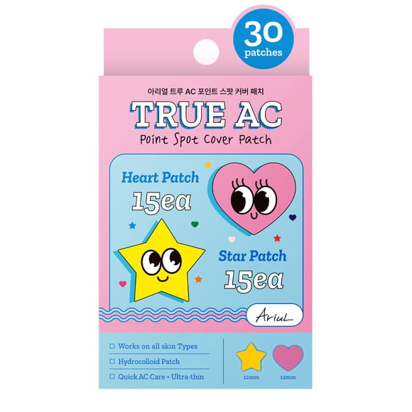 Set Spot Patch Cover Duo Ariul True AC con ácido salicílico