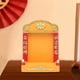 thumbnail image 1 of Mini nicho budista, mini santuario, decoración de Feng Shui, soporte de exhibición, decoración de escritorio para el hogar, dormitorio, oficina, sala Amarillo, 1 of 8