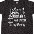 thumbnail image 4 of Inktastic Future Mail Carrier Like Mommy Boys or Girls Baby Bodysuit, 4 of 5