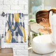 thumbnail image 7 of Yayeee 2 Pack Hand Towels for Bathroom 100% Cotton 16" x 28" Soft Absorbent Kitchen Towel, Beige Plaid Lemon, 7 of 7