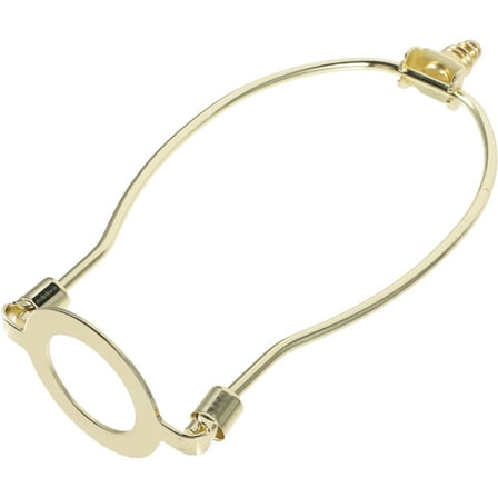 FRCOLOR Desk Lamp Horn Stand Holder Screw Fitting Light Black