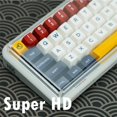 thumbnail image 2 of Clear Acrylic Keyboard Cover Clear Protection for gaming stand anti premium Logitech Laptop Desktop 68 Keys, 2 of 9