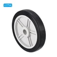 thumbnail image 3 of Unique Bargains 6.3' 2 Pack Universal Air Compressor Wheel with 0.8' Dia. Hole, 3 of 5
