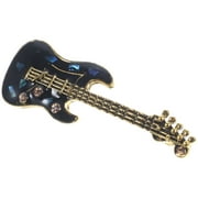 Decor Mens Gifts Punk Outfits for Women Guitar Alloy Brooch Festival British Style