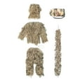 thumbnail image 1 of Ghillie Ensemble Uniforme Invisible pour Activité Extérieure Halloween Cosplay Marron 110140cm, 1 of 8