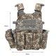 thumbnail image 4 of Ygjytge Chaleco Airsoft Chaleco Pecho Ajustable para Viajes Deportivos (ACU), 4 of 8