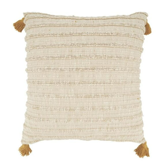Timeless Texture Striped Woven Throw Pillow Cover