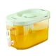 thumbnail image 1 of Injueey Dispensador de jugo con grifo para servir bebidas cómodamente Dispensador de agua de plástico con enfriador de agua de grifo Cocina y Comedor D 4L, 1 of 5
