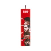 KISS USA Precision Blade Cordless USB Hair Trimmer Clipper, 8 Pieces, Men Waterproof Adult