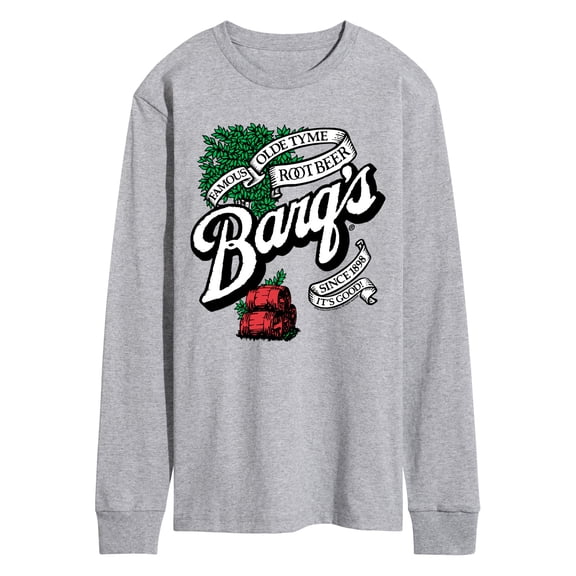 Coca-Cola - Barq's Logo - Men's Long Sleeve Graphic T-Shirt