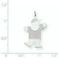 thumbnail image 2 of Sterling Silver Kiss Kid Charm, 2 of 3