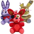 thumbnail image 1 of Set de peluche HUOGUO FNAF Freddy Fazbear Light Springtrap de 18 cm, 1 of 2