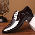 thumbnail image 5 of jjayotai Men Shoes Clearance Sale Men Lace Business Leather Shoes Casual Comfortable Dress Shoe Male Suit Shoes Rollbacks, 5 of 7