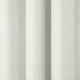 thumbnail image 4 of TWOPAGES 52 W X 102 L Inch Curtain Blackout Pinch Pleat Sun Blocking Drape for Bedroom, 1 Panel, Ivory White, 4 of 5
