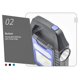 thumbnail image 5 of Soidarity Linterna de alto brillo con carga USB, 3 modos, luz de trabajo portátil ajustable, reflector de pesca nocturna para viajes carpas Tipo 2 Azul Soidarity OD029247-04, 5 of 6