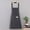 Black, variant on XiYing Summer Work Apron, Nylon Fabric, Breathable, Protective, for Cooking Gardening, 27.56X26.38 Inches, 1-Pack