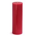 thumbnail image 1 of Jeco CPZ-098 3 x 9 in. Pillar Candle, Red, 1 of 1