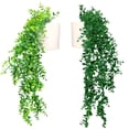 thumbnail image 4 of Advancent Plantas en macetas falsas de atmósfera natural y atractiva de plástico con fuertes propiedades decorativas Shell vine BS en maceta Type2 NO2, 4 of 6